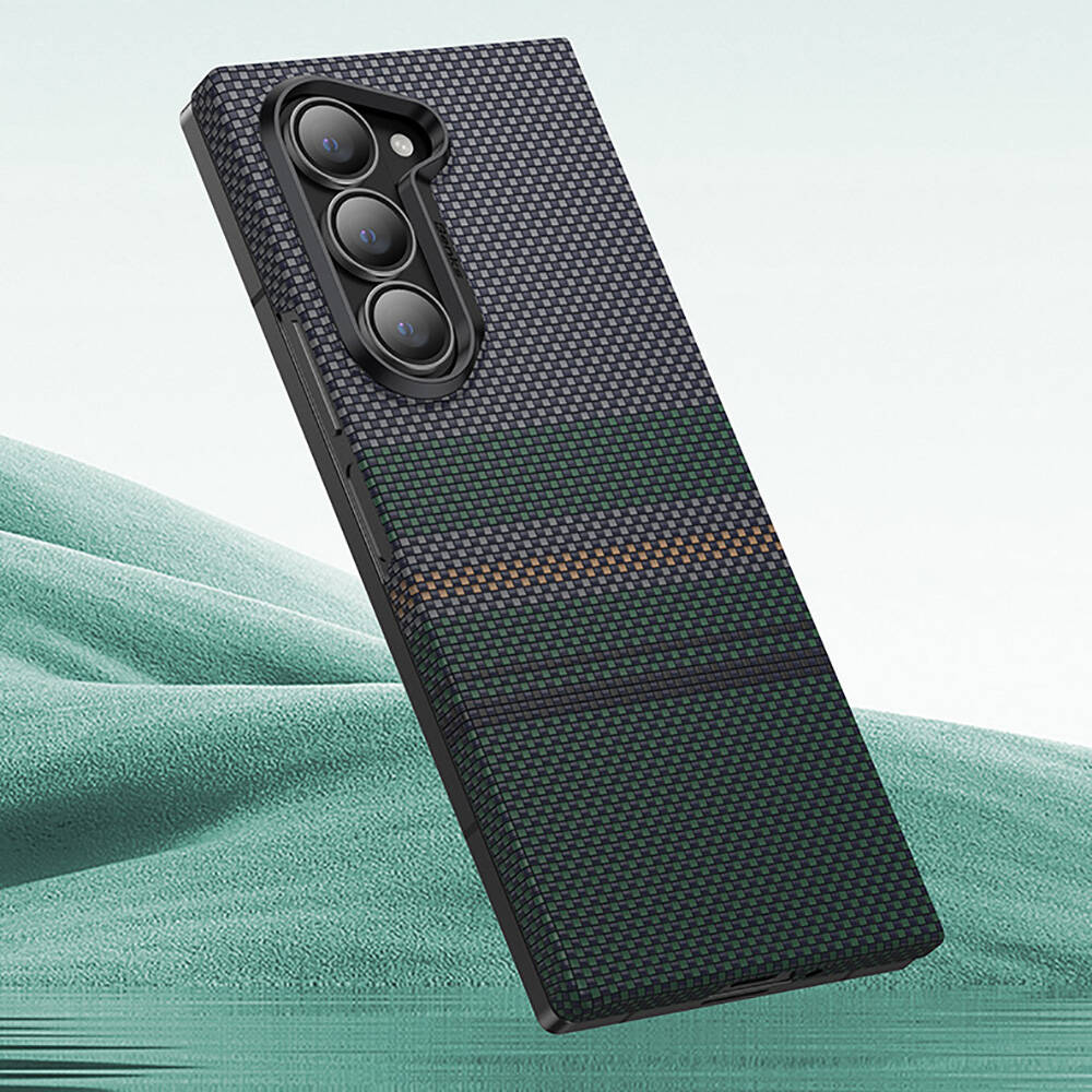 Galaxy Z Fold 6 Kılıf Karbon Fiber Tasarımlı Benks Aurora ArmorAir Kevlar Kılıf Galaxy Z Fold 6 Kılıf Karbon Fiber Tasarımlı Benks Aurora ArmorAir Kevlar Kılıf